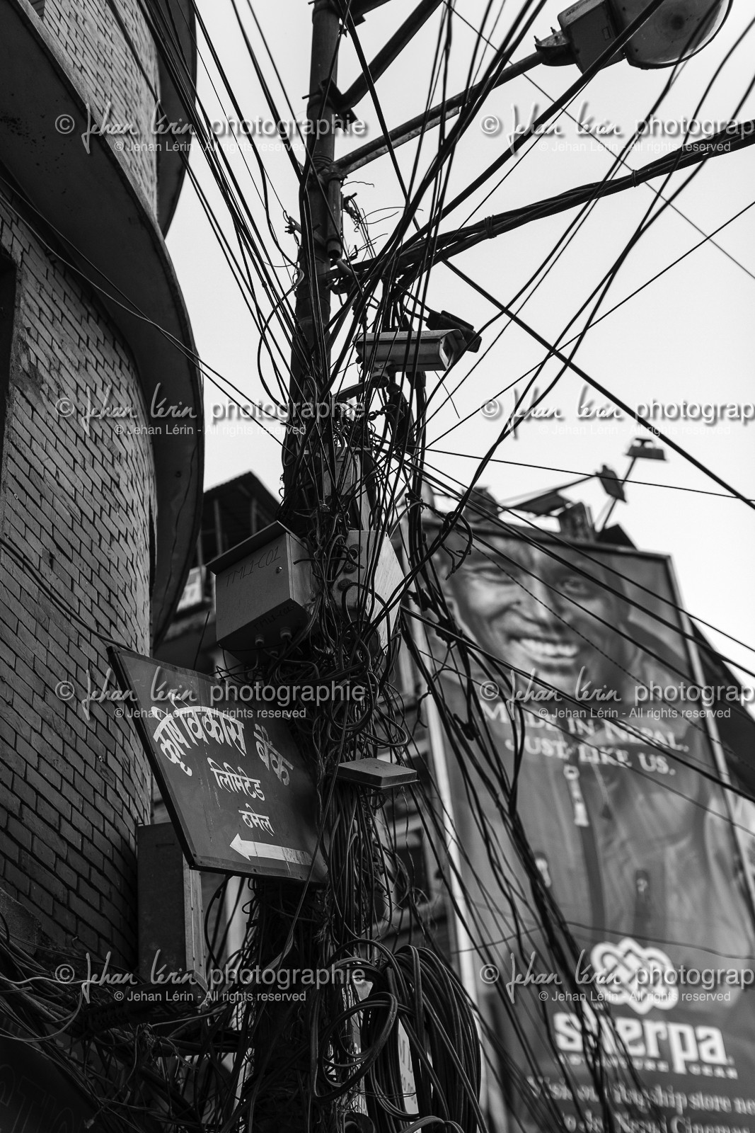 Désordre organisé - quartier de Thamel - Kathmandu (1300m)