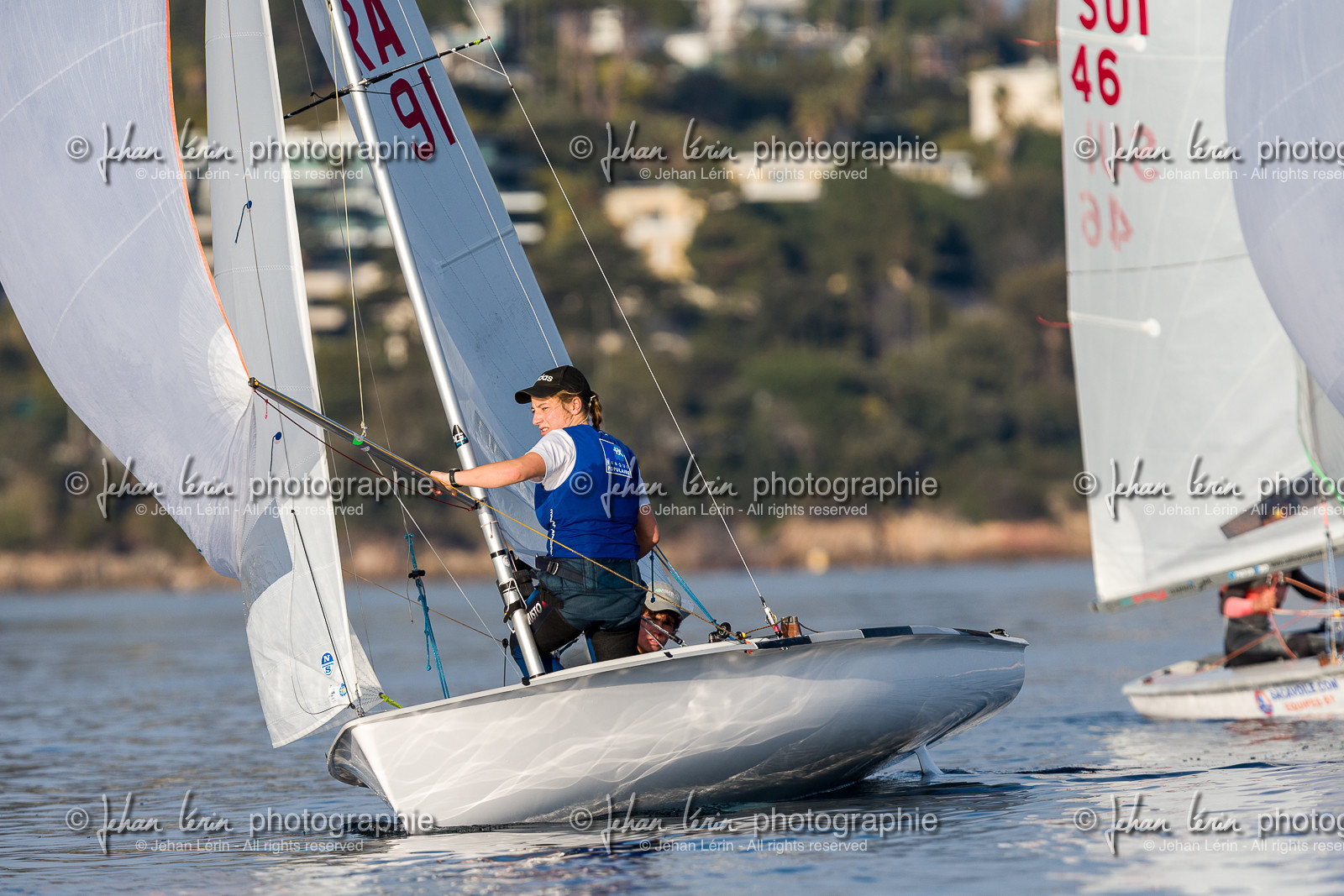 Entrainement Équipe de France 470 et tandem italien au Yacht Club de Cannes