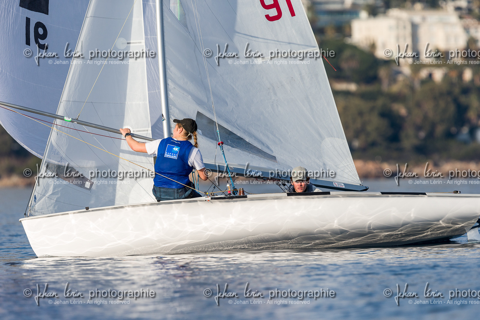 Entrainement Équipe de France 470 et tandem italien au Yacht Club de Cannes