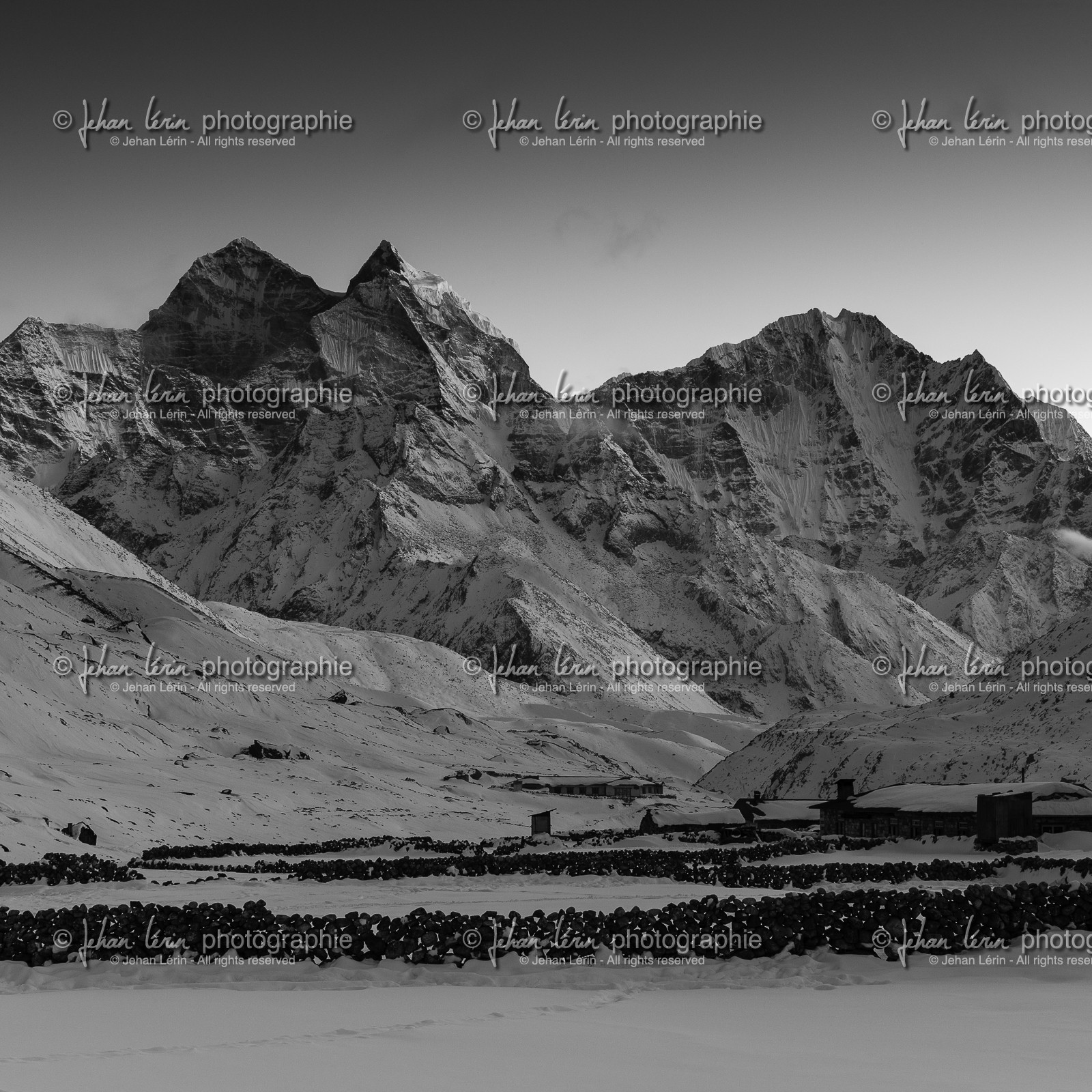 Nuit sur Pheriche (4200m) - Région de l'Everest